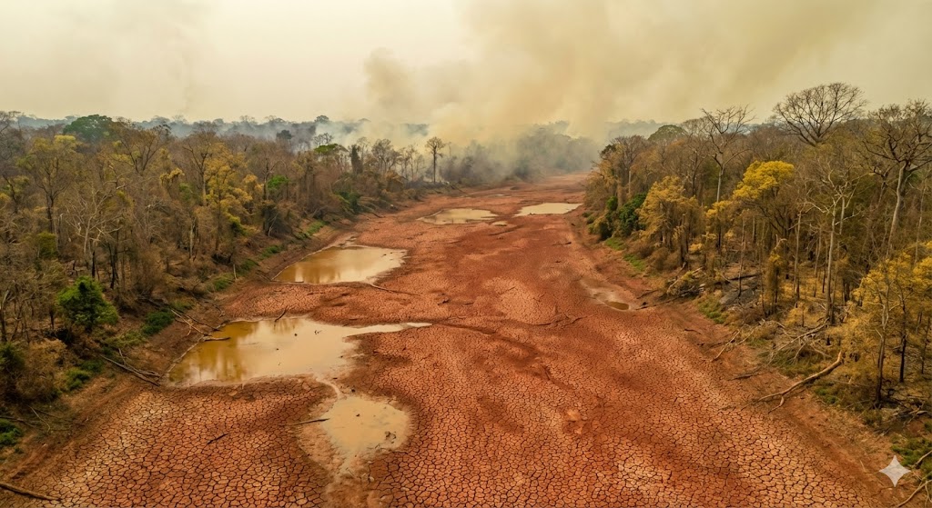 Amazzonia tra siccità e degradazione